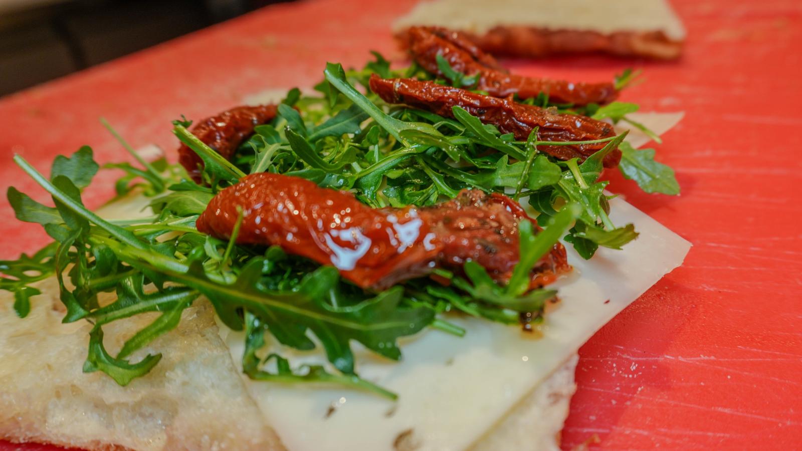 Pomodori secchi e rucola